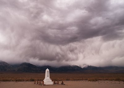 Cemetery, WWII Japanese Interment Camp, Manzanar, CA